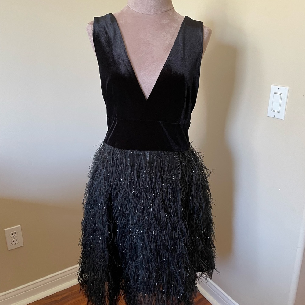 BCBG New with tag black dress.